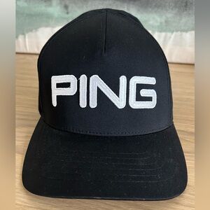 PING Black Golf Hat